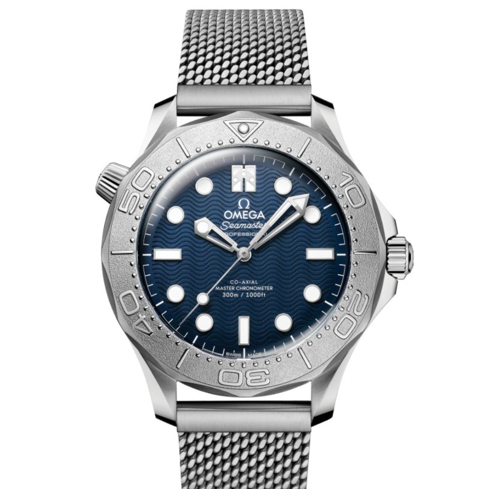 OMEGA シーマスター ダイバー300M 42mm ジェームズ・ボンド エディション ブルー文字盤 210.30.42.20.03.004