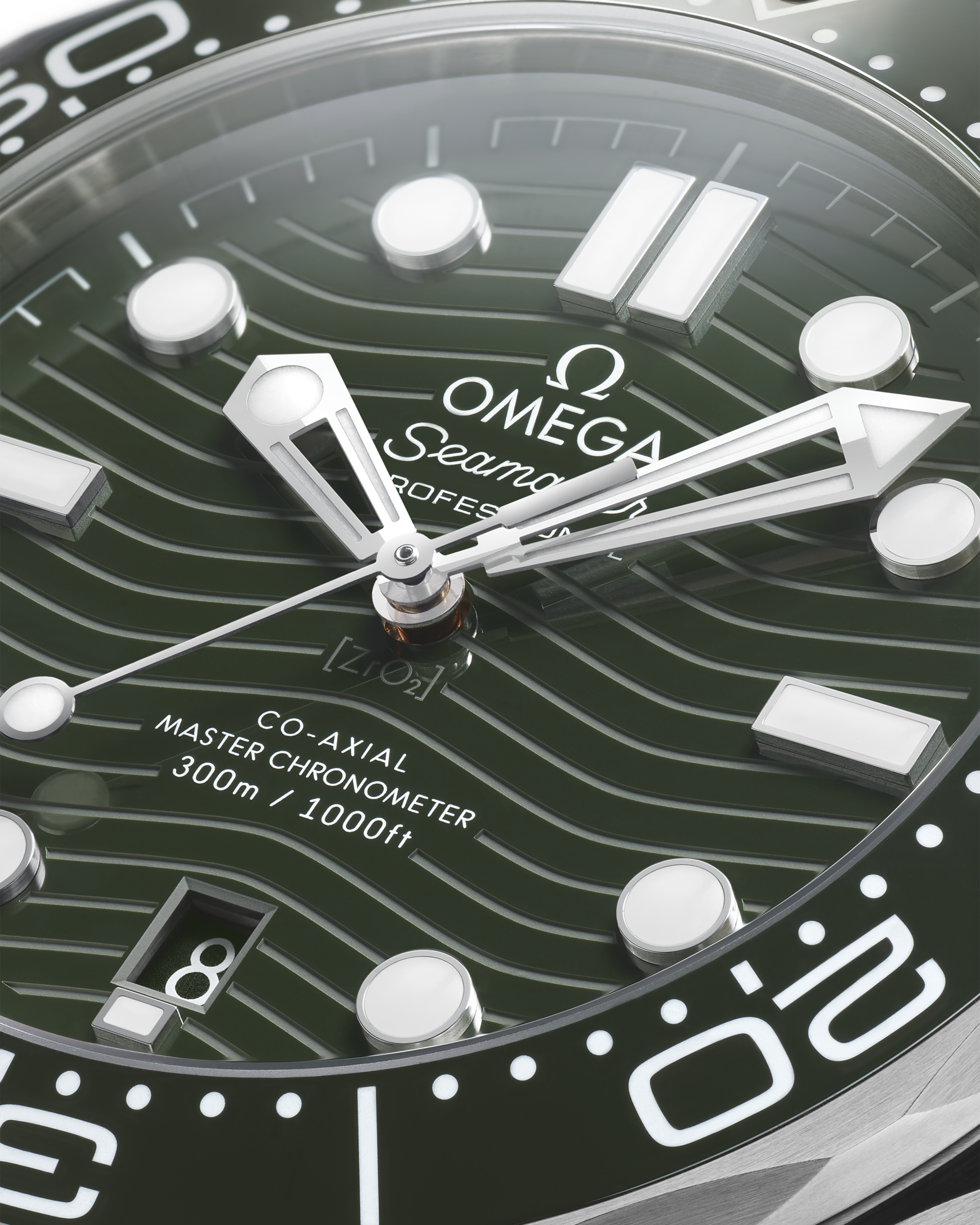 OMEGA シーマスター ダイバー300M 42mm グリーン文字盤 ステンレススティール ブレスレット 210.30.42.20.10.001