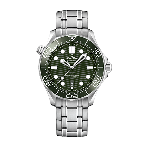 OMEGA シーマスター ダイバー300M 42mm グリーン文字盤 ステンレススティール ブレスレット 210.30.42.20.10.001