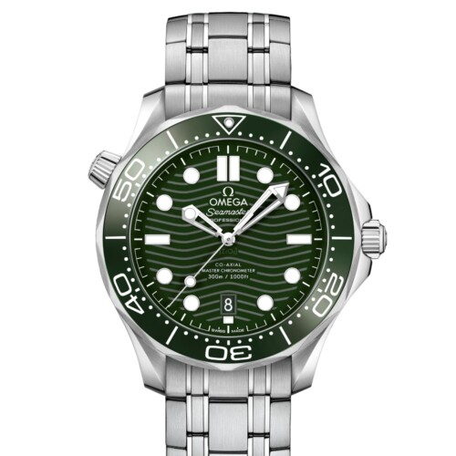 シーマスター ダイバー300M 42mm グリーン文字盤 ステンレススティール ブレスレット