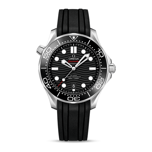 OMEGA シーマスター ダイバー300M 42mm ブラック文字盤 ステンレススティール ラバーストラップ 210.32.42.20.01.001