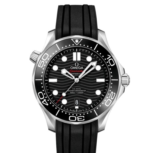 OMEGA シーマスター ダイバー300M 42mm ブラック文字盤 ステンレススティール ラバーストラップ 210.32.42.20.01.001