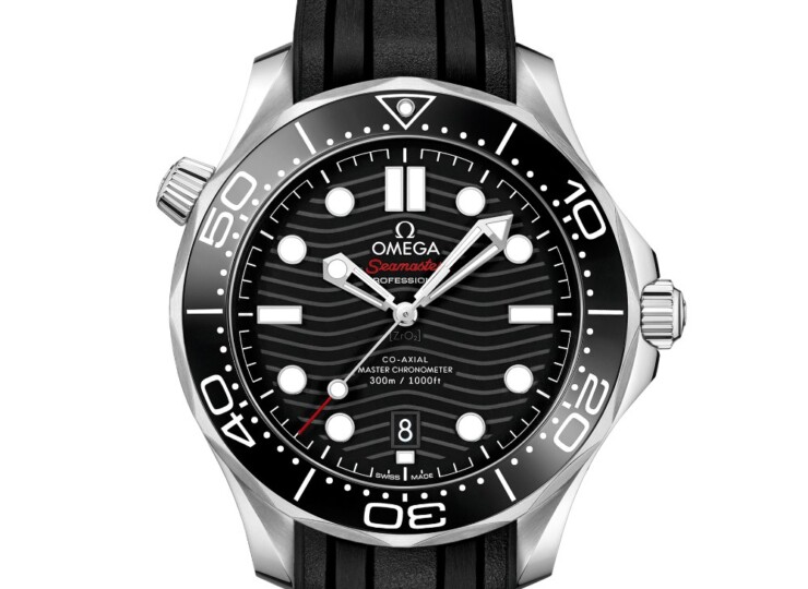 OMEGA シーマスター ダイバー300M 42mm ブラック文字盤 ステンレススティール ラバーストラップ 210.32.42.20.01.001