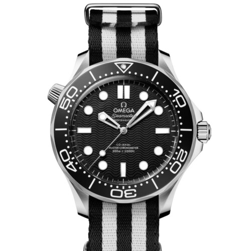 シーマスター ダイバー300M 42mm ブラック文字盤 ステンレススティール NATOストラップ