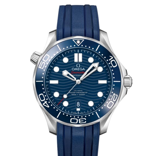 OMEGA シーマスター ダイバー300M 42mm ブルー文字盤 ステンレススティール ラバーストラップ 210.32.42.20.03.001