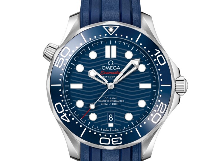 OMEGA シーマスター ダイバー300M 42mm ブルー文字盤 ステンレススティール ラバーストラップ 210.32.42.20.03.001