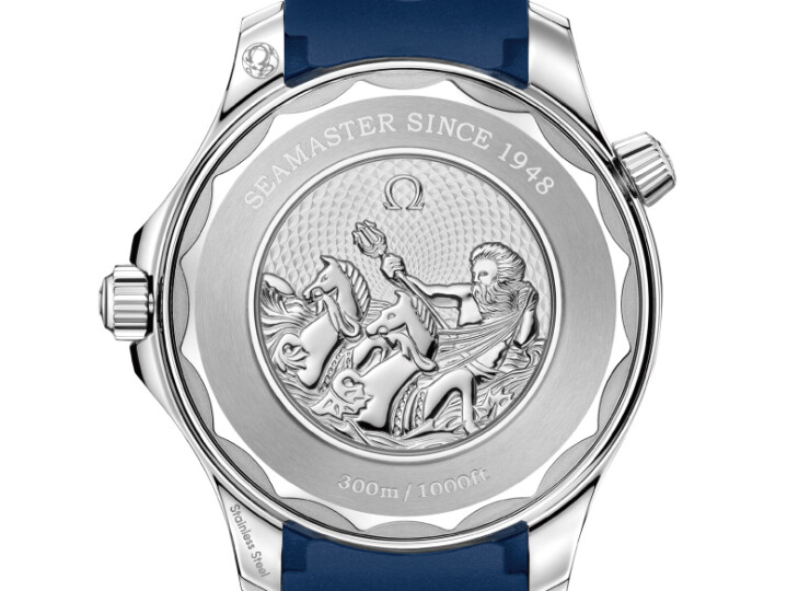 OMEGA シーマスター ダイバー300M 42mm サマーブルー ブルー文字盤 ステンレススティール ラバーストラップ 210.32.42.20.03.002