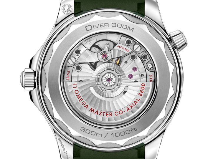 OMEGA シーマスター ダイバー300M 42mm グリーン文字盤 ステンレススティール ラバーストラップ 210.32.42.20.10.001