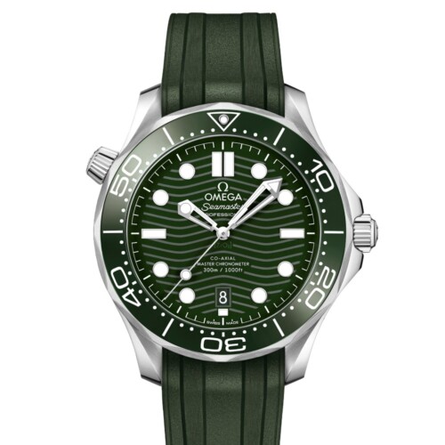OMEGA シーマスター ダイバー300M 42mm グリーン文字盤 ステンレススティール ラバーストラップ 210.32.42.20.10.001