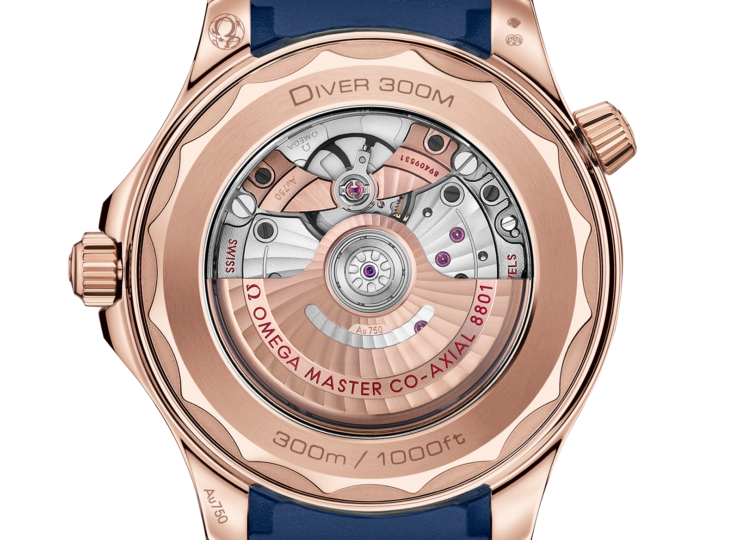 OMEGA シーマスター ダイバー300M 42mm ブルー文字盤 セドナゴールド 210.62.42.20.03.001