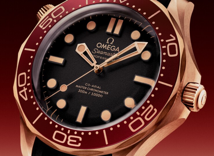 OMEGA シーマスター ダイバー300M 42mm ブラック文字盤 ブロンズゴールド 210.92.42.20.01.003