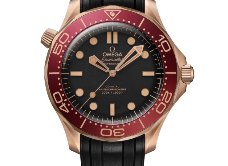OMEGA シーマスター ダイバー300M 42mm ブラック文字盤 ブロンズゴールド 210.92.42.20.01.003
