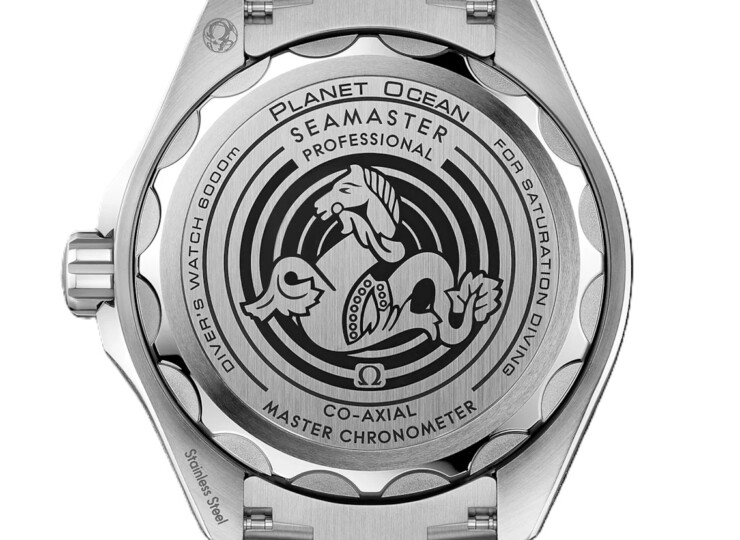 OMEGA シーマスター プラネットオーシャン 6000M ウルトラディープ 45.5mm ブルー文字盤 O-MEGAスティール ブレスレット 215.30.46.21.03.001