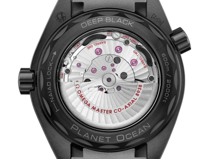 OMEGA シーマスター プラネットオーシャン 600M GMT ワールドタイマー 45.5mm ブラック文字盤 ブラックセラミック ブラック・ラバーストラップ グレー・アクセント 215.92.46.22.01.007