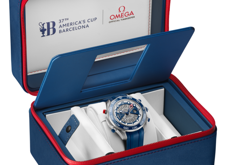 OMEGA シーマスター レガッタ 46.75mm アメリカズカップ グレー文字盤 216.92.46.79.10.001 外箱