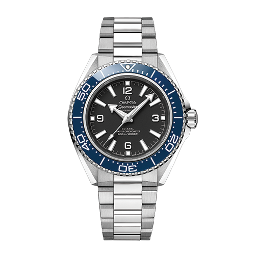 OMEGA シーマスター プラネットオーシャン 600M 42mm ブラック文字盤 ブルーセラミックベゼル ブレスレット 217.30.42.21.01.002