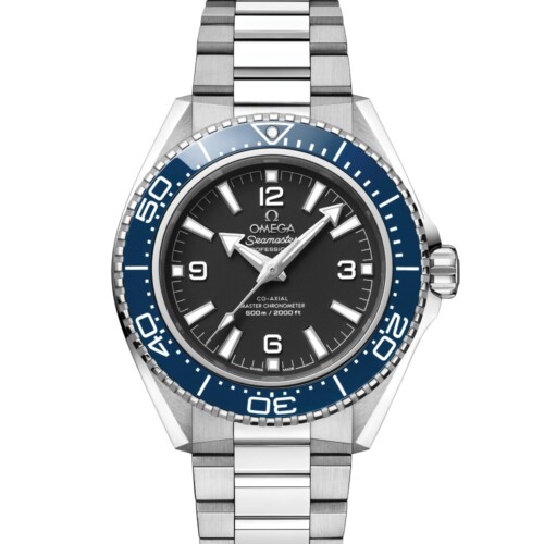 OMEGA シーマスター プラネットオーシャン 600M 42mm ブラック文字盤 ブルーセラミックベゼル ブレスレット 217.30.42.21.01.002