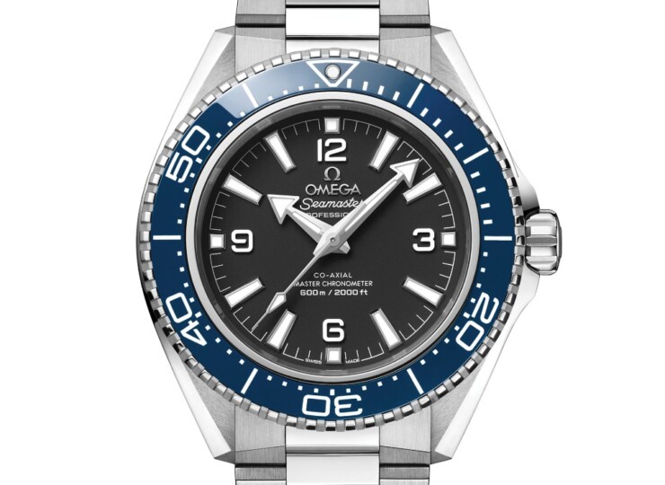 OMEGA シーマスター プラネットオーシャン 600M 42mm ブラック文字盤 ブルーセラミックベゼル ブレスレット 217.30.42.21.01.002