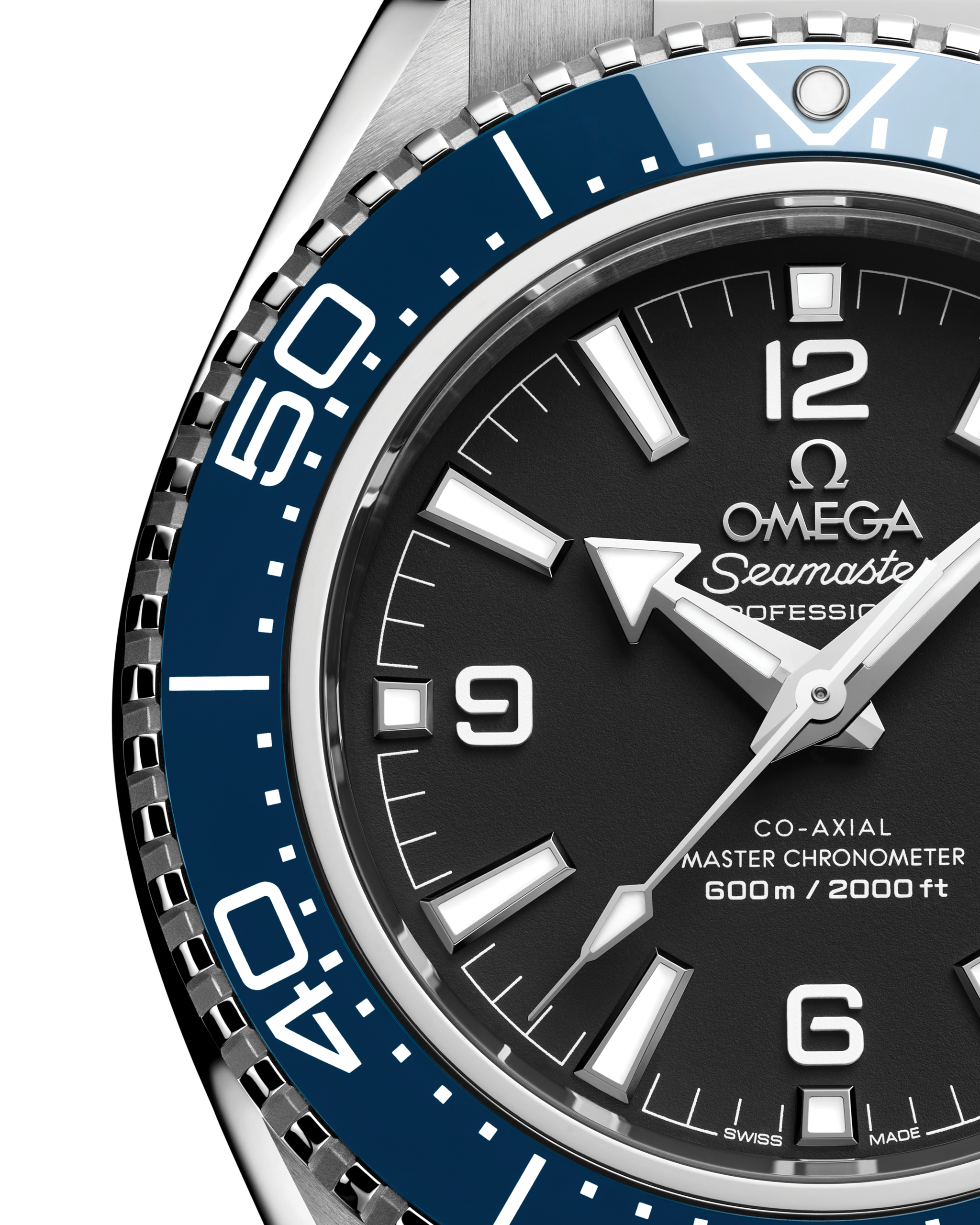 OMEGA シーマスター プラネットオーシャン 600M 42mm ブラック文字盤 ブルーセラミックベゼル ラバーストラップ 217.32.42.21.01.002