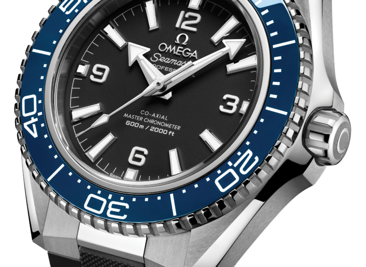 OMEGA シーマスター プラネットオーシャン 600M 42mm ブラック文字盤 ブルーセラミックベゼル ラバーストラップ 217.32.42.21.01.002