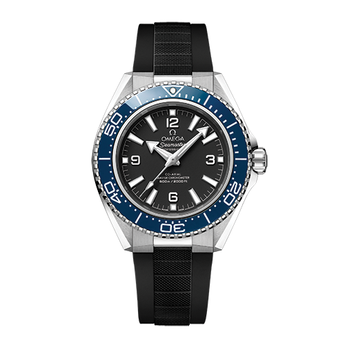 OMEGA シーマスター プラネットオーシャン 600M 42mm ブラック文字盤 ブルーセラミックベゼル ラバーストラップ 217.32.42.21.01.002