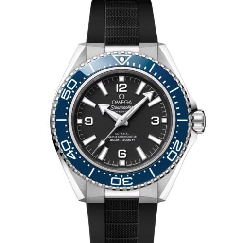 OMEGA シーマスター プラネットオーシャン 600M 42mm ブラック文字盤 ブルーセラミックベゼル ラバーストラップ 217.32.42.21.01.002