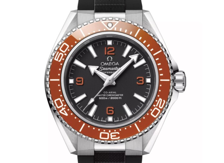 OMEGA シーマスター プラネットオーシャン 600M 42mm ブラック文字盤 ステンレススティール ブラック・ラバーストラップ オレンジセラミック・ベゼル 217.32.42.21.01.003