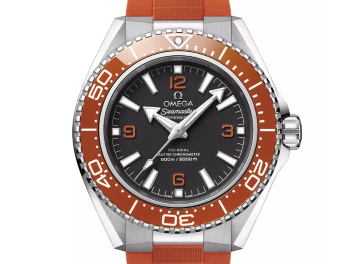 OMEGA シーマスター プラネットオーシャン 600M 42mm ブラック文字盤 ステンレススティール オレンジ・ラバーストラップ 217.32.42.21.01.004