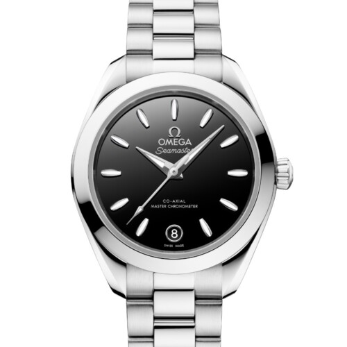 シーマスター アクアテラ 150M 30mm ブラック文字盤