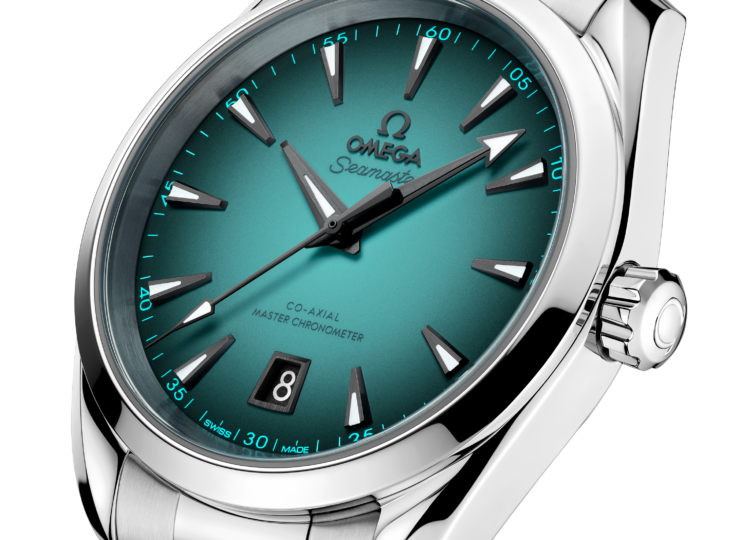 OMEGA シーマスター アクアテラ 150M 38mm ターコイズ文字盤 ステンレススティール ブレスレット 220.10.38.20.03.005