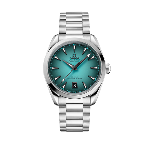 OMEGA シーマスター アクアテラ 150M 38mm ターコイズ文字盤 ステンレススティール ブレスレット 220.10.38.20.03.005