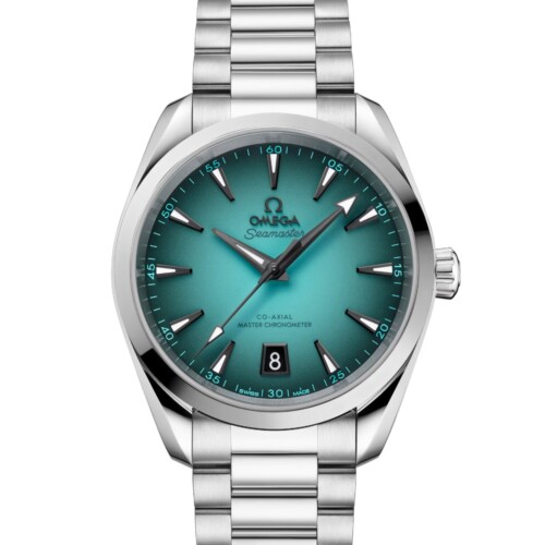 シーマスター アクアテラ 150M 38mm ターコイズ文字盤 ステンレススティール ブレスレット