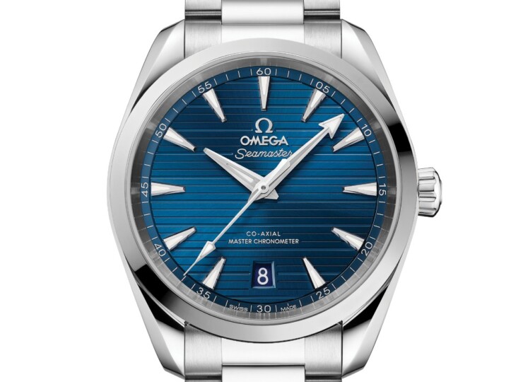 OMEGA シーマスター アクアテラ 150M 38mm ブルー文字盤 220.10.38.20.03.006