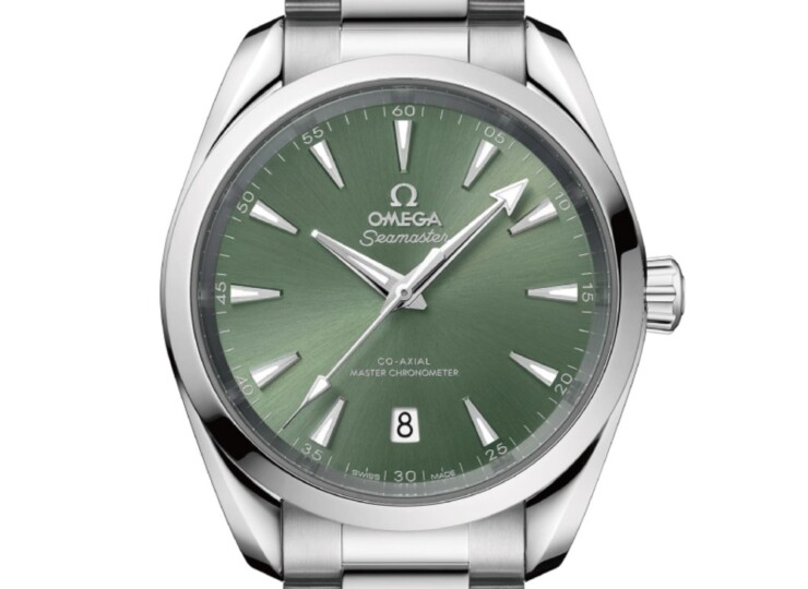 OMEGA シーマスター アクアテラ 150M シェード 38mm ベイグリーン文字盤 ステンレススティール 220.10.38.20.10.002