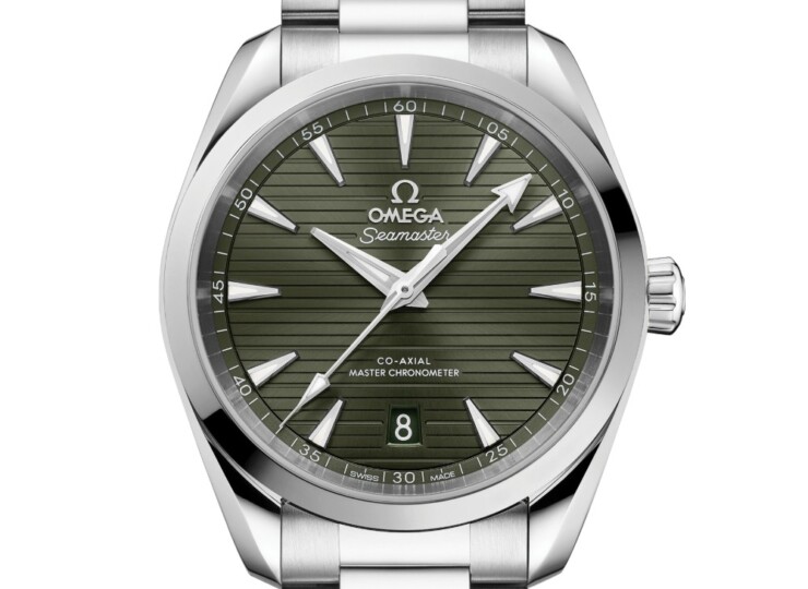 OMEGA シーマスター アクアテラ 150M 38mm グリーン文字盤 220.10.38.20.10.006