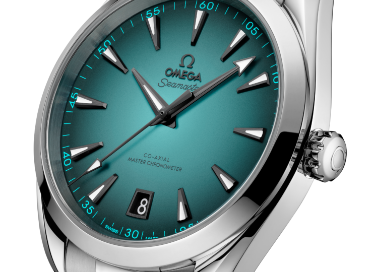 OMEGA シーマスター アクアテラ 150M 41mm ターコイズ文字盤 ステンレススティール ブレスレット 220.10.41.21.03.006