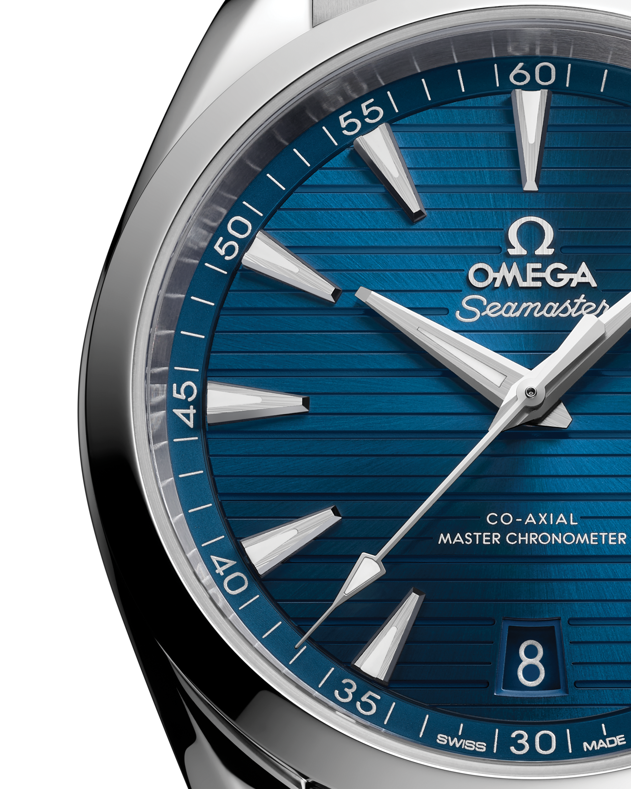 OMEGA シーマスター アクアテラ 150M 41mm ブルー文字盤 ステンレススティール ブレスレット 220.10.41.21.03.007