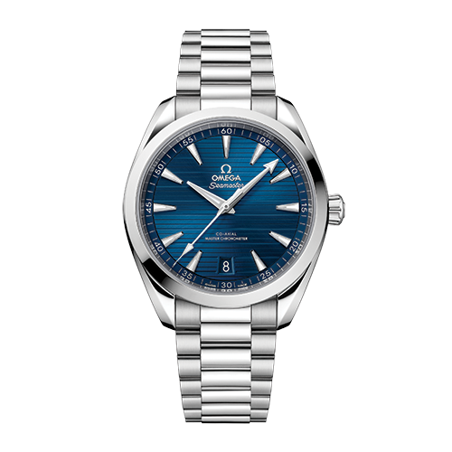 OMEGA シーマスター アクアテラ 150M 41mm ブルー文字盤 ステンレススティール ブレスレット 220.10.41.21.03.007
