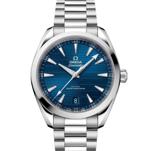 OMEGA シーマスター アクアテラ 150M 41mm ブルー文字盤 ステンレススティール ブレスレット 220.10.41.21.03.007