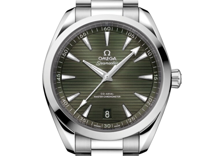 OMEGA シーマスター アクアテラ 150M 41mm グリーン文字盤 220.10.41.21.10.002