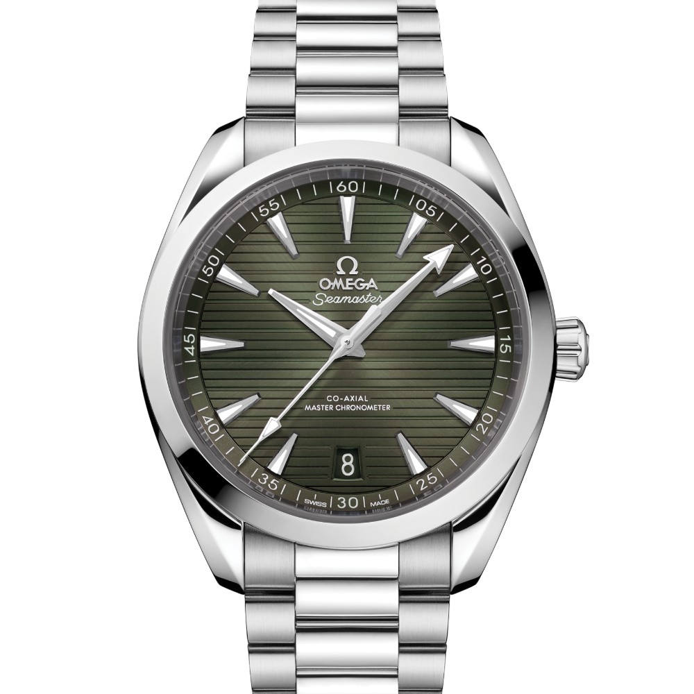 OMEGA シーマスター アクアテラ 150M 41mm グリーン文字盤 220.10.41.21.10.002