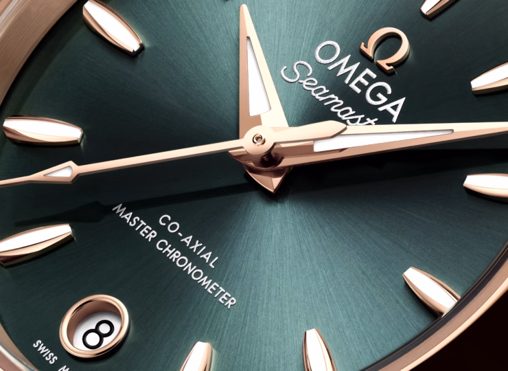 OMEGA シーマスター アクアテラ 150M 30mm パイングリーン文字盤 ステンレススティール＆セドナゴールド 220.20.30.20.10.002