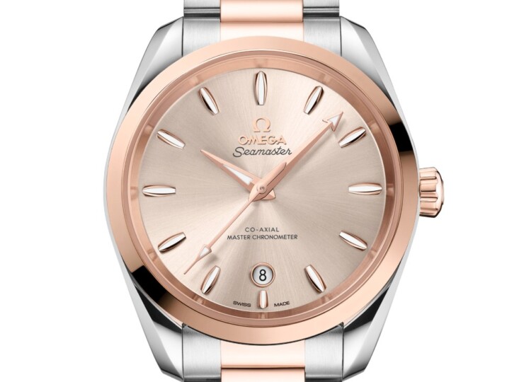 OMEGA シーマスター アクアテラ 150M シェード 38mm リネンカラー文字盤 220.20.38.20.09.001