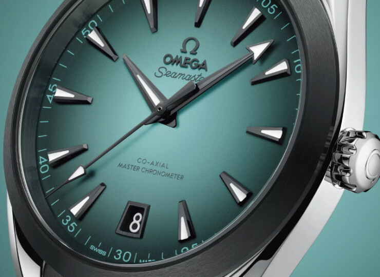 OMEGA シーマスター アクアテラ 150M 41mm ターコイズ文字盤 220.32.41.21.03.001