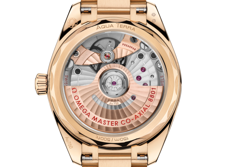 OMEGA シーマスター アクアテラ 150M シェード 34mm シルバー文字盤 220.50.34.20.02.001