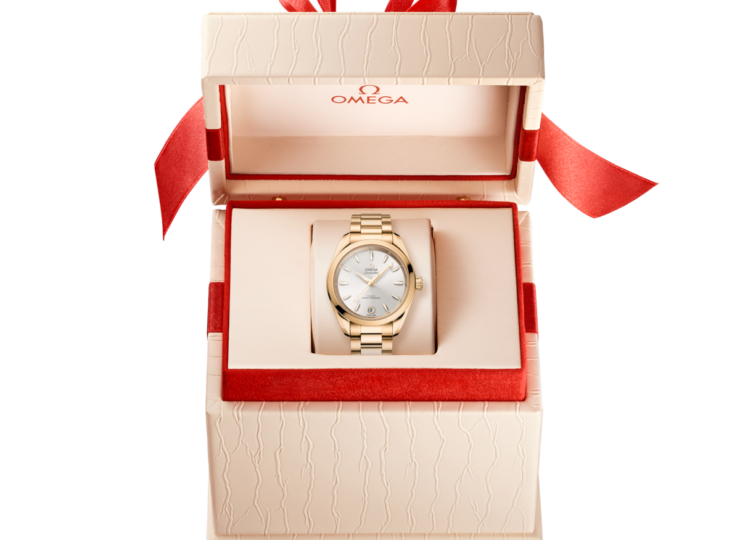 OMEGA シーマスター アクアテラ 150M シェード 34mm シルバー文字盤 220.50.34.20.02.001 外箱