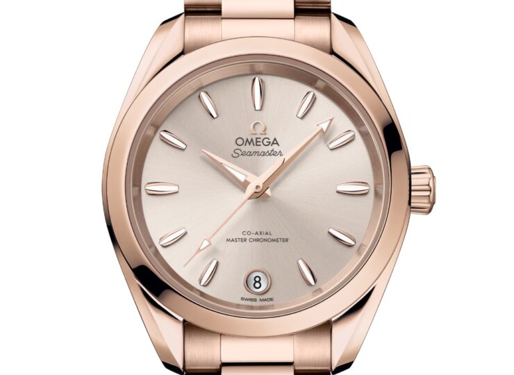 OMEGA シーマスター アクアテラ 150M シェード 34mm リネンカラー文字盤 220.50.34.20.09.001