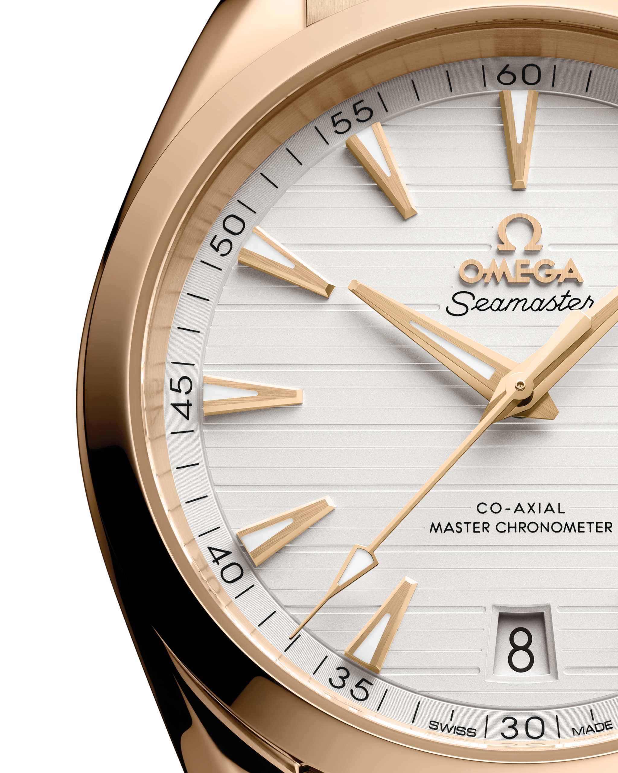 OMEGA シーマスター アクアテラ 150M 41mm シルバー文字盤 ムーンシャインゴールド 220.50.41.21.02.004