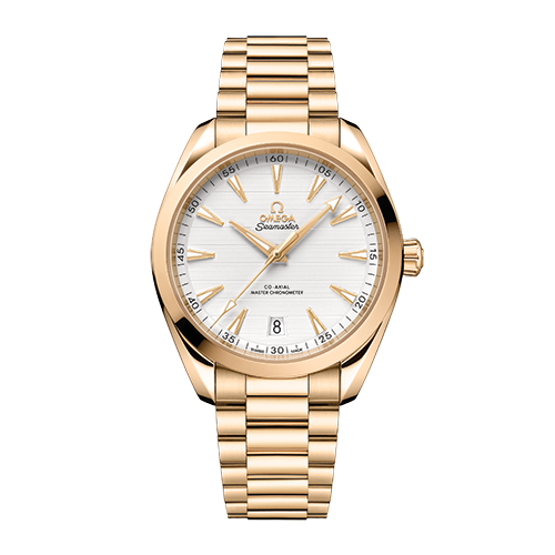 OMEGA シーマスター アクアテラ 150M 41mm シルバー文字盤 ムーンシャインゴールド 220.50.41.21.02.004