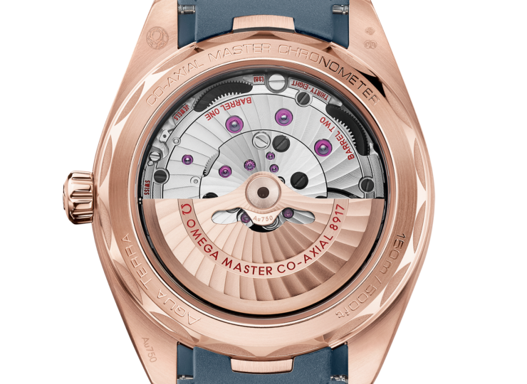 OMEGA シーマスター アクアテラ 150M スモールセコンド 41mm ブルー文字盤 220.52.41.21.03.002